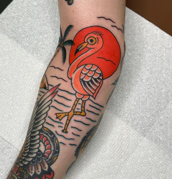 Flamingo Tattoos: A Dive into Their Meaning and Design