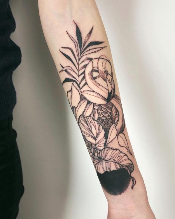 Flamingo Tattoos: A Dive into Their Meaning and Design
