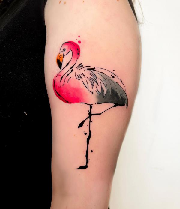 Flamingo Tattoos: A Dive into Their Meaning and Design