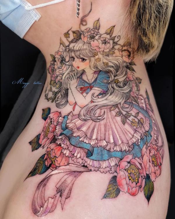 Alice in Wonderland Tattoos: A Dive into the Rabbit Hole