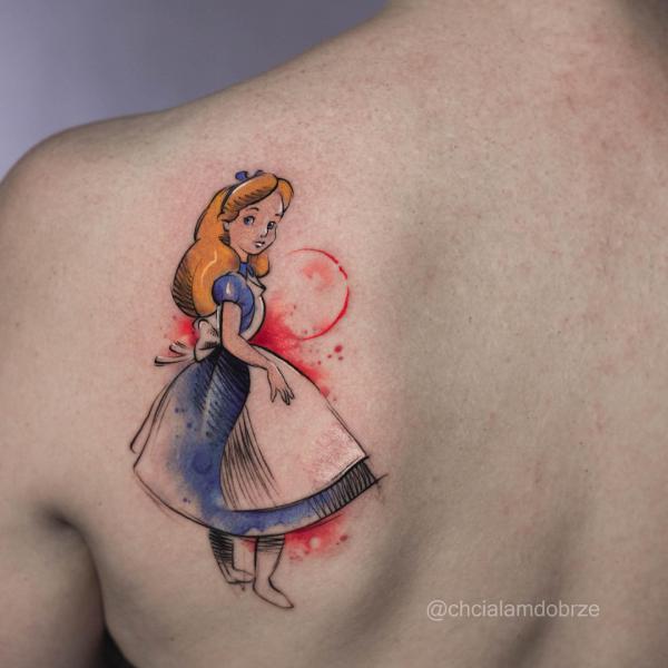 Alice in Wonderland Tattoos: A Dive into the Rabbit Hole
