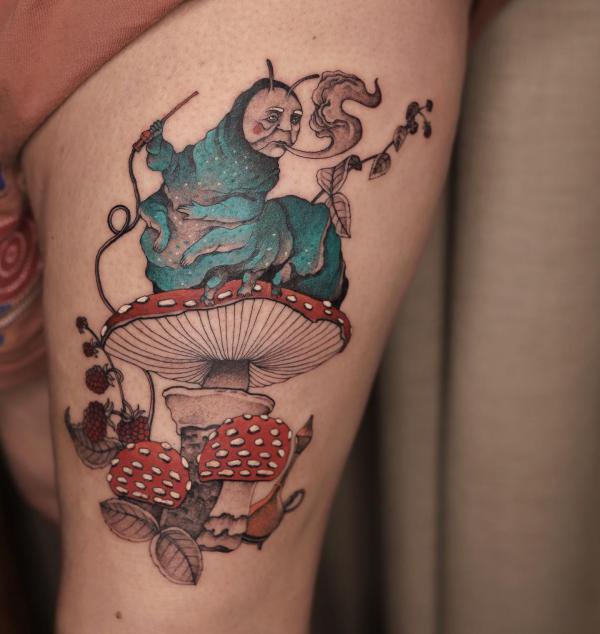 Alice in Wonderland Tattoos: A Dive into the Rabbit Hole