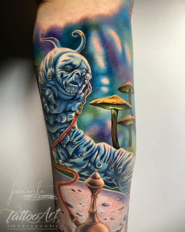 Alice in Wonderland Tattoos: A Dive into the Rabbit Hole
