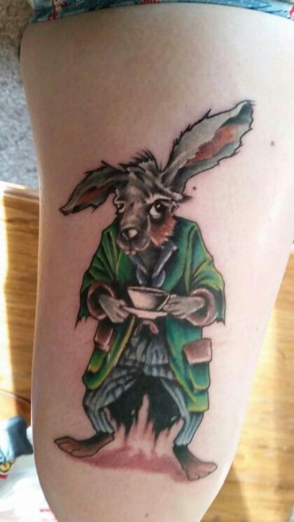Alice in Wonderland Tattoos: A Dive into the Rabbit Hole