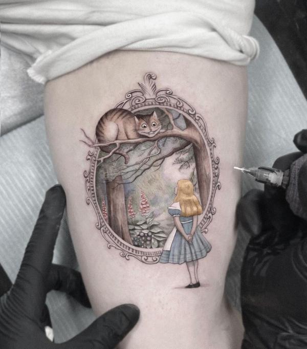 Alice in Wonderland Tattoos: A Dive into the Rabbit Hole