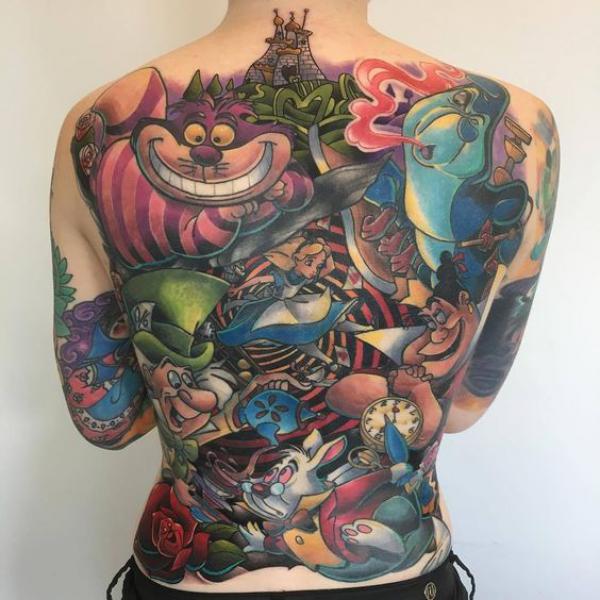 Alice in Wonderland Tattoos: A Dive into the Rabbit Hole