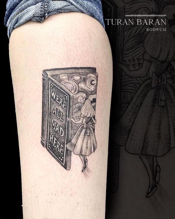 Alice in Wonderland Tattoos: A Dive into the Rabbit Hole