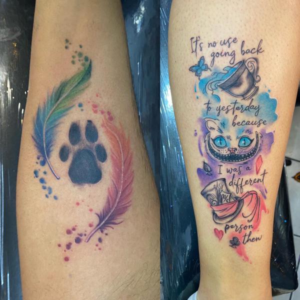 Alice in Wonderland Tattoos: A Dive into the Rabbit Hole