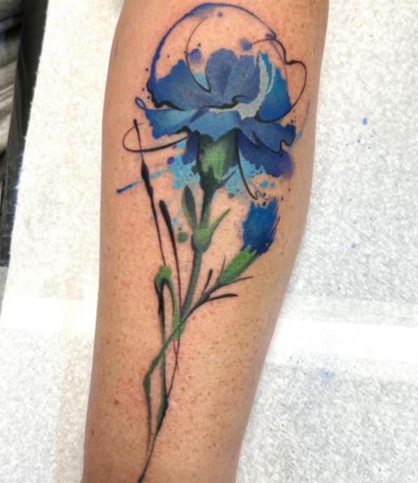 40+ Carnation Tattoo Designs with Meaning