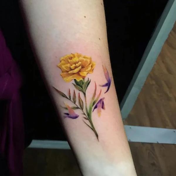 40+ Carnation Tattoo Designs with Meaning