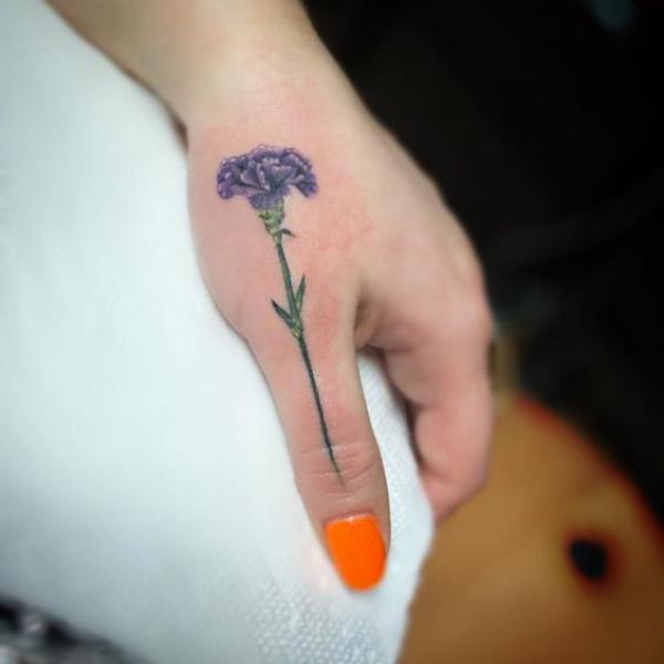 40+ Carnation Tattoo Designs with Meaning