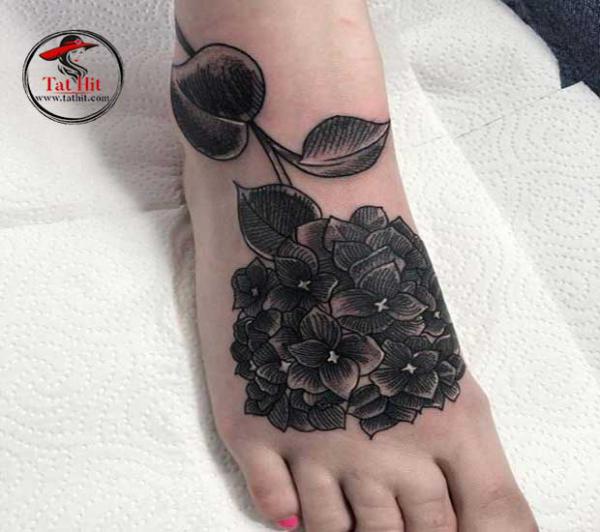 50 Hydrangea Tattoo Designs with Meanings