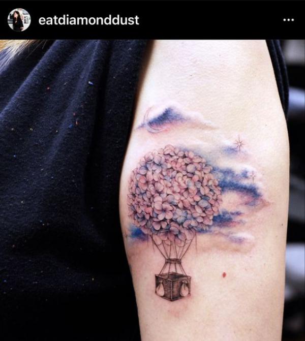 50 Hydrangea Tattoo Designs with Meanings