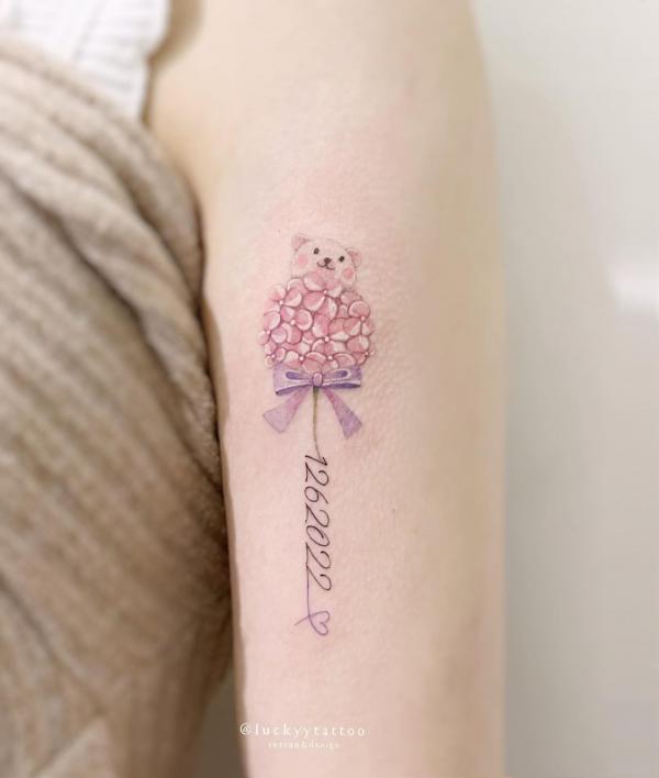 50 Hydrangea Tattoo Designs with Meanings