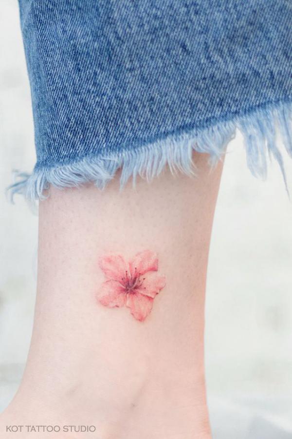100 Cherry Blossom Tattoo Designs with Meaning