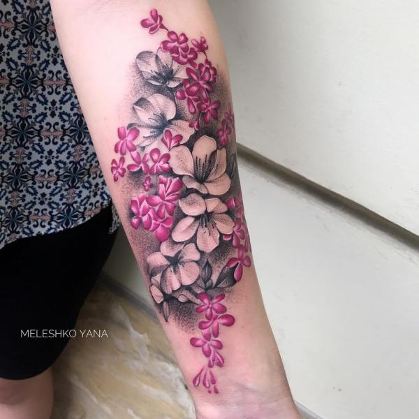 100 Cherry Blossom Tattoo Designs with Meaning