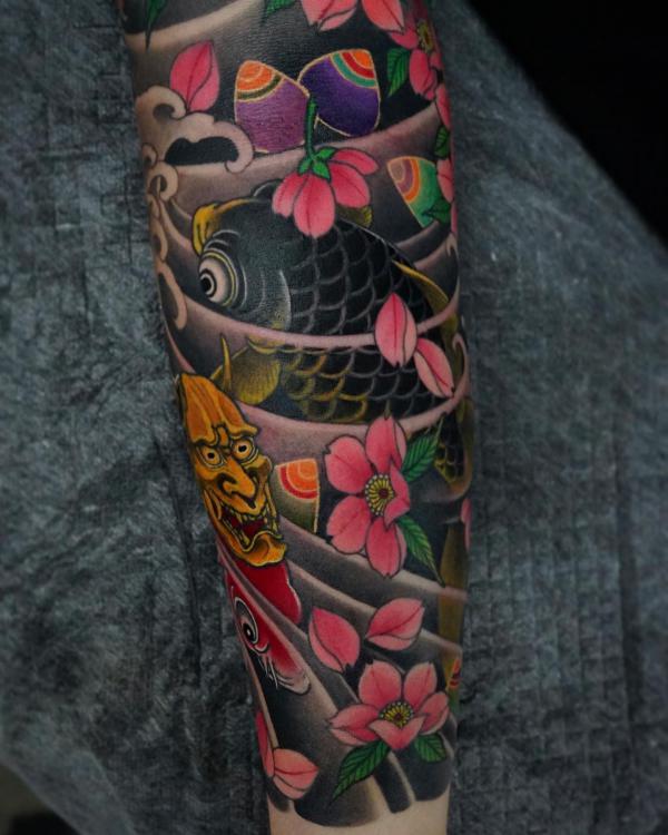 100 Cherry Blossom Tattoo Designs with Meaning