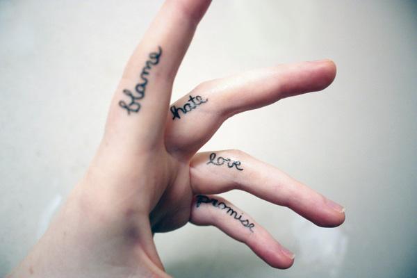 120 Cute Finger Tattoo Ideas for Your Inspiration