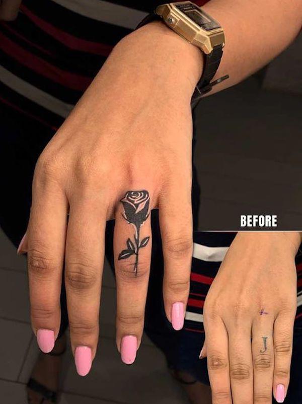 120 Cute Finger Tattoo Ideas for Your Inspiration