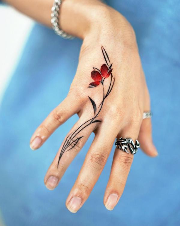 120 Cute Finger Tattoo Ideas for Your Inspiration
