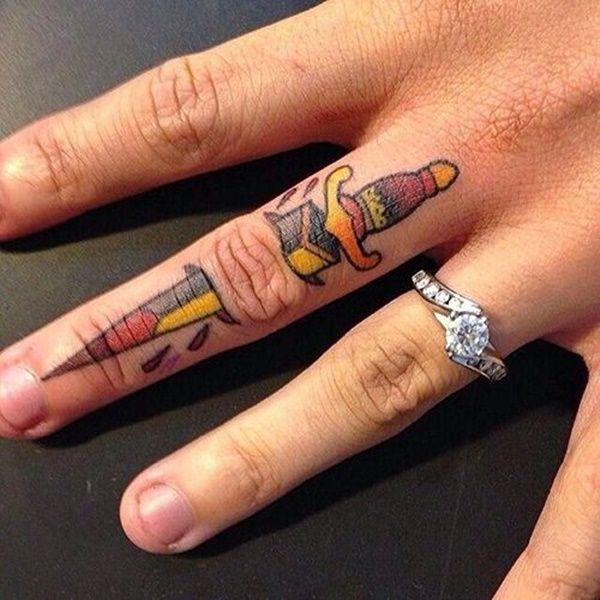 120 Cute Finger Tattoo Ideas for Your Inspiration