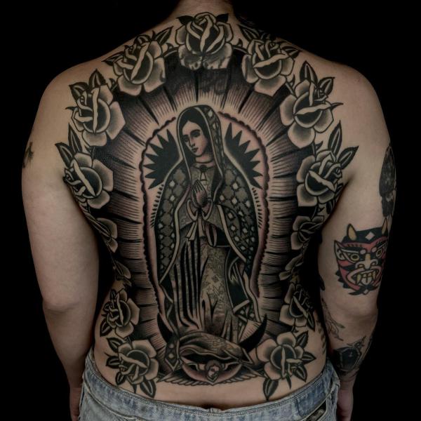50 Black and White American Traditional Tattoo Designs