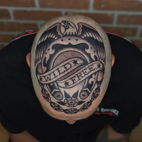 50 Black and White American Traditional Tattoo Designs