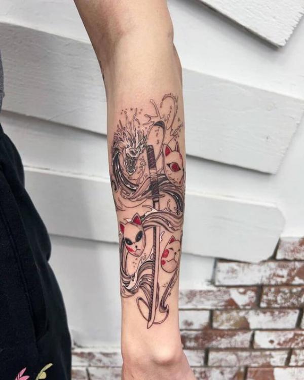 20 Kitsune Tattoo Designs with Meaning