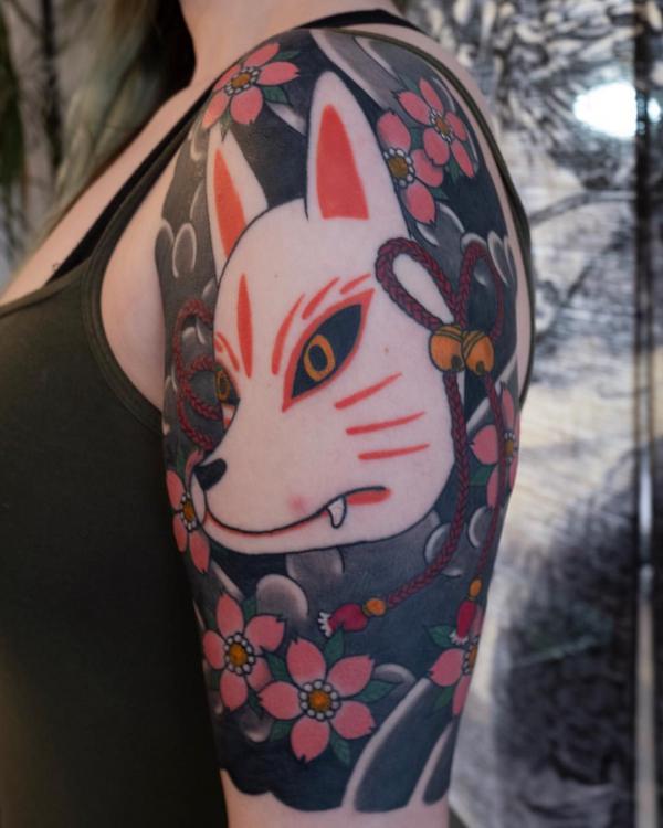 20 Kitsune Tattoo Designs with Meaning