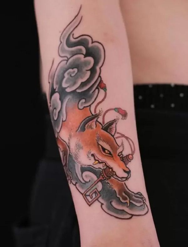 20 Kitsune Tattoo Designs with Meaning