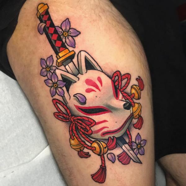 20 Kitsune Tattoo Designs with Meaning