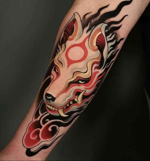 20 Kitsune Tattoo Designs with Meaning