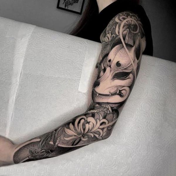 20 Kitsune Tattoo Designs with Meaning