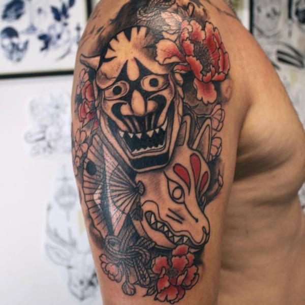 20 Kitsune Tattoo Designs with Meaning