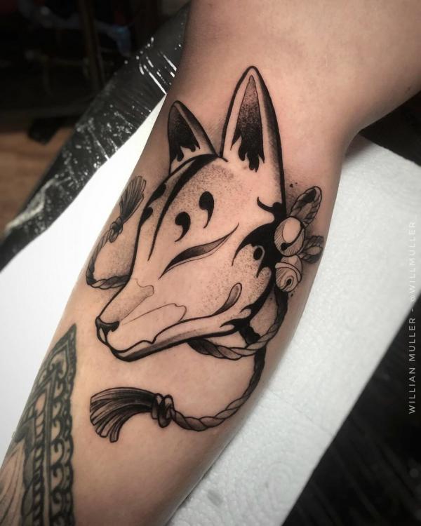 20 Kitsune Tattoo Designs with Meaning
