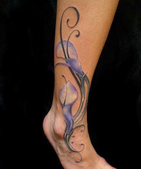 40 Calla Lily Tattoo Designs with Meaning