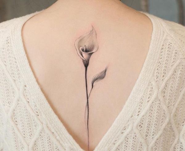 40 Calla Lily Tattoo Designs with Meaning