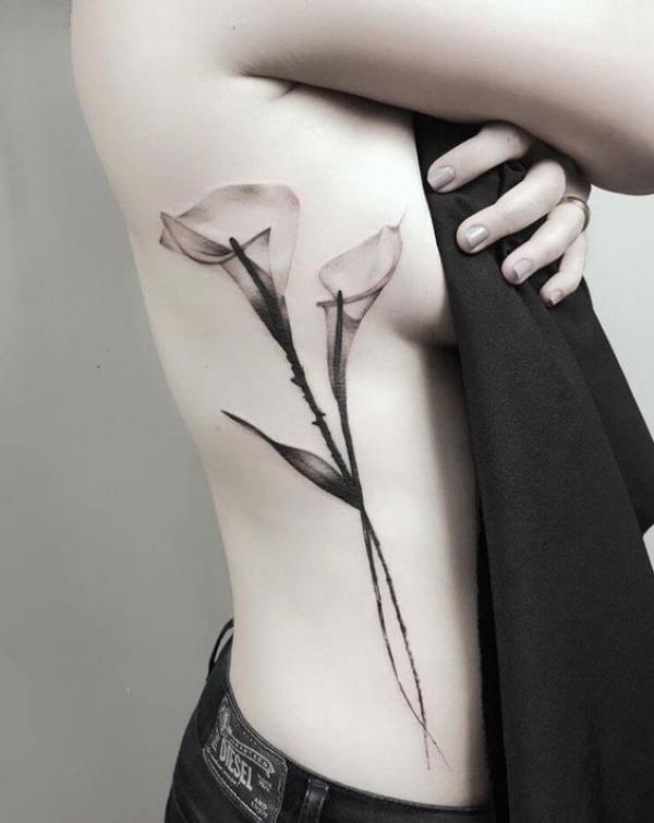 40 Calla Lily Tattoo Designs with Meaning