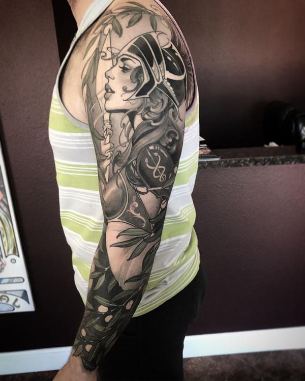 30 Athena Tattoo Designs and Their Meanings