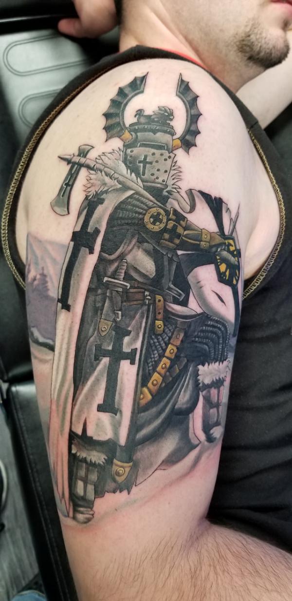Crusader Tattoo: Unveiling its Symbolism and Meanings