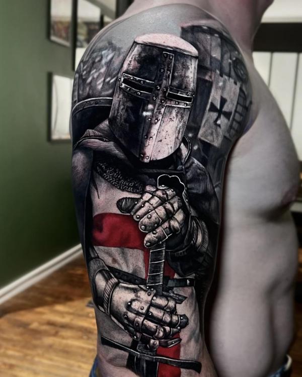 Crusader Tattoo: Unveiling its Symbolism and Meanings