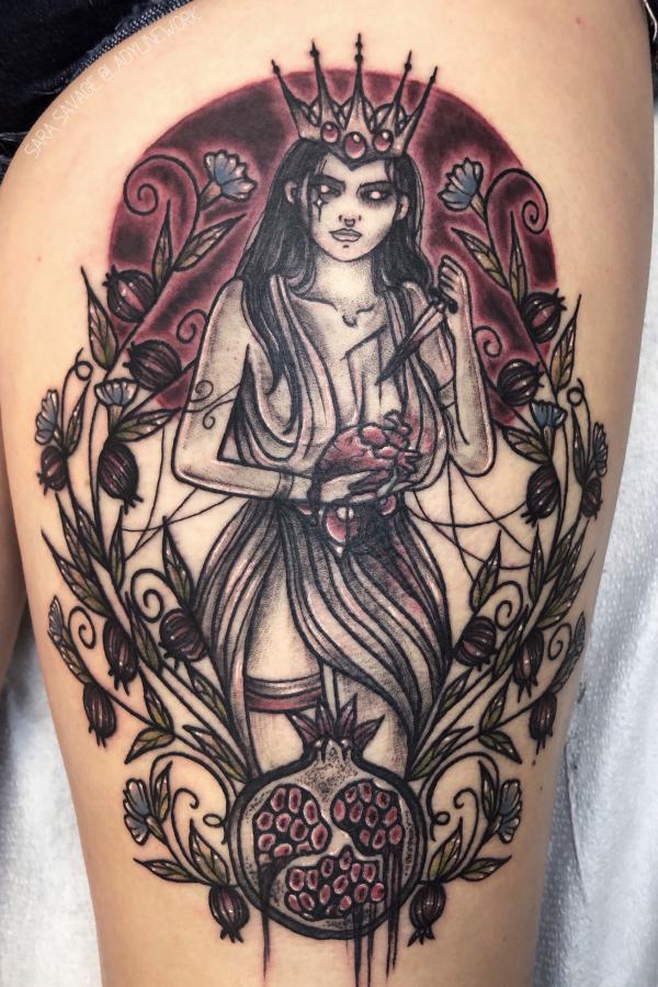 Pomegranate Tattoo: Exploring Its Symbolism and Designs