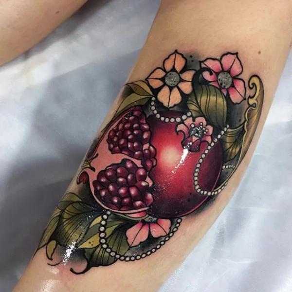 Pomegranate Tattoo: Exploring Its Symbolism and Designs