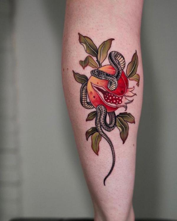 Pomegranate Tattoo: Exploring Its Symbolism and Designs