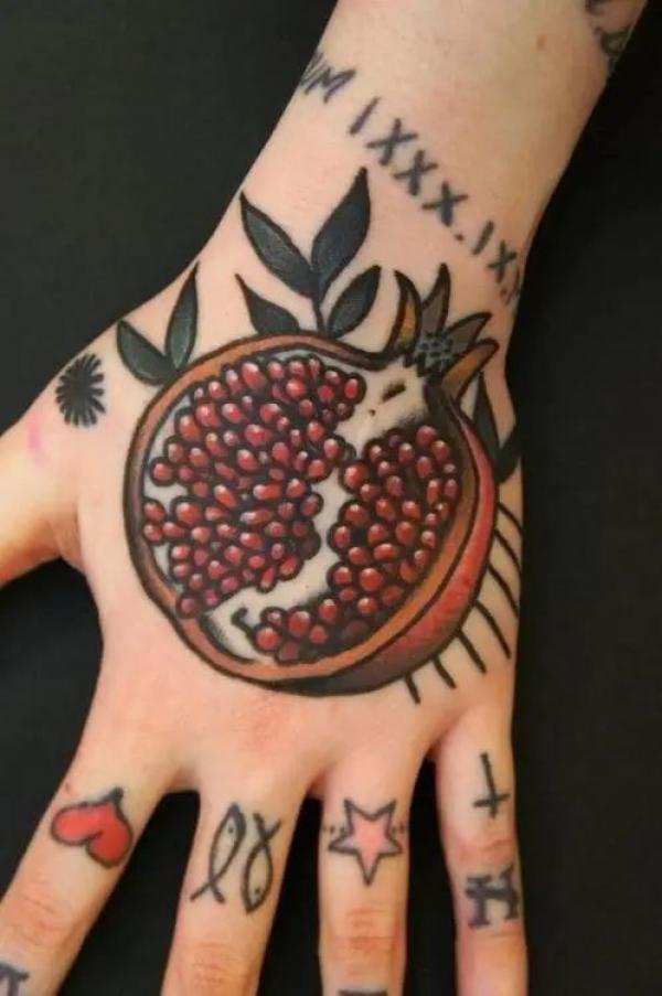 Pomegranate Tattoo: Exploring Its Symbolism and Designs