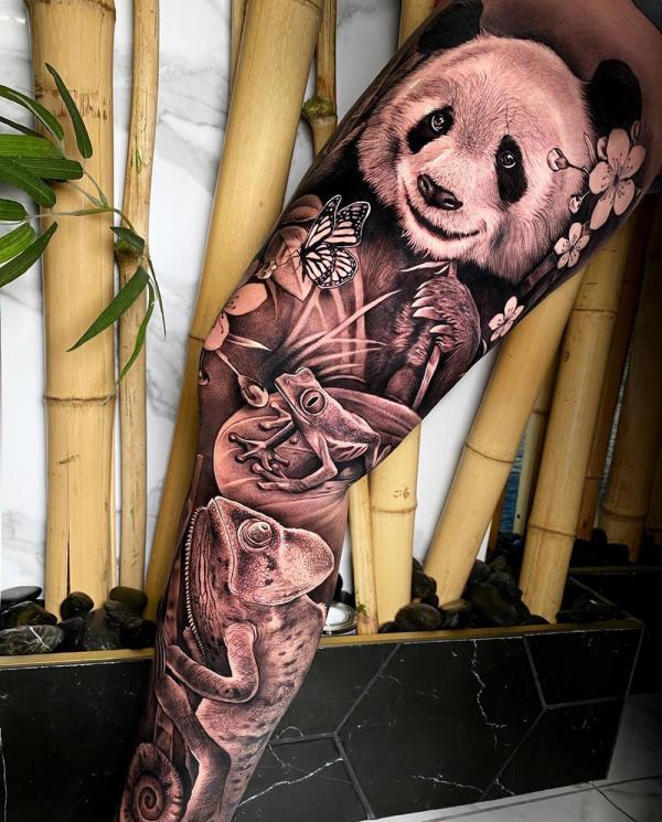 40 Chameleon Tattoo Designs with Meaning