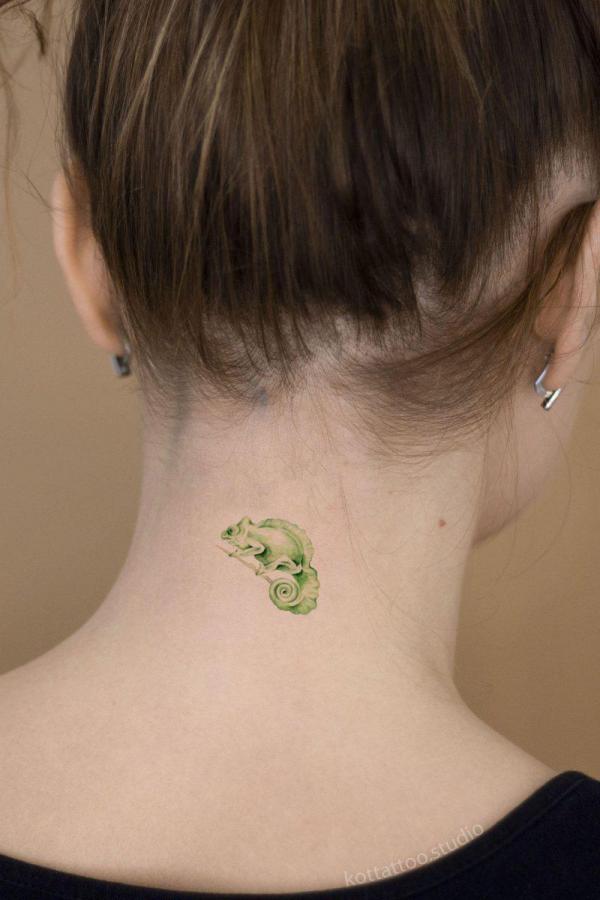 40 Chameleon Tattoo Designs with Meaning