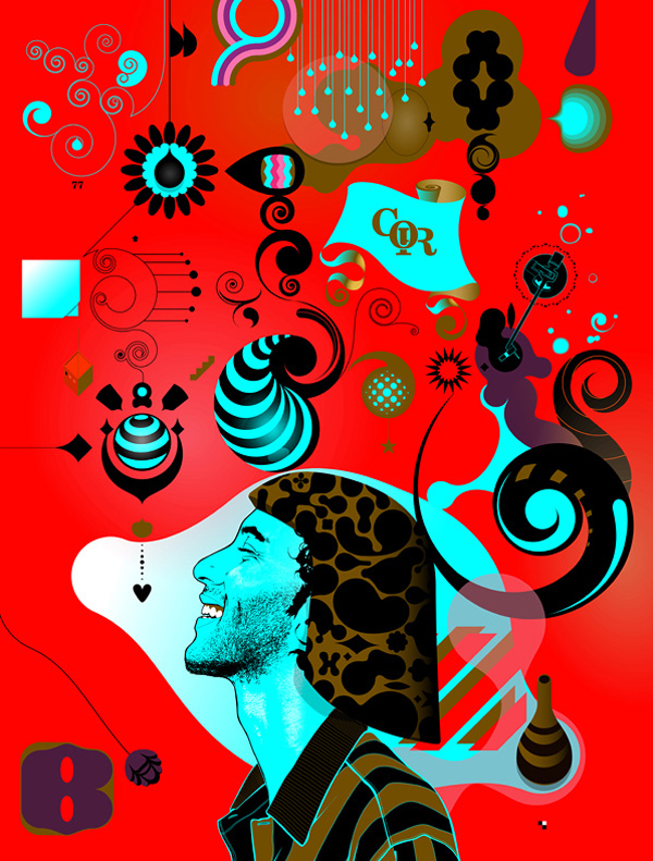 Colorful Typography by Adhemas Batista