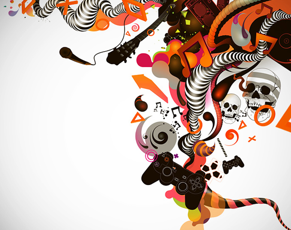 Colorful Typography by Adhemas Batista