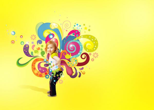 Colorful Typography by Adhemas Batista